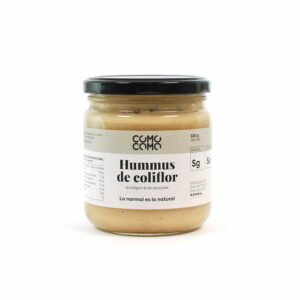Hummus de coliflor XL ecológico sin garbanzo
