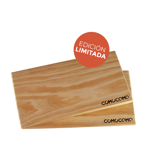 Tabla de cortar de pino rojo