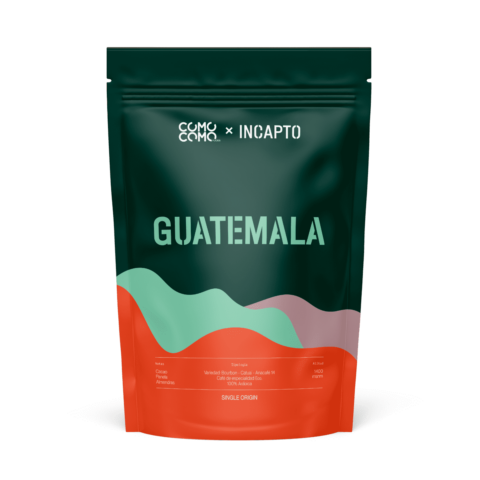 Café de Guatemala con cafeína en grano 500 g ecológico