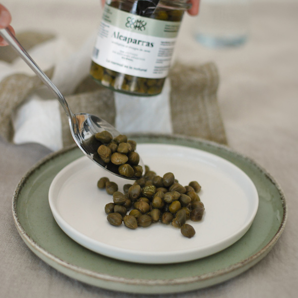 Alcaparras ecológicas con vinagre de Jerez