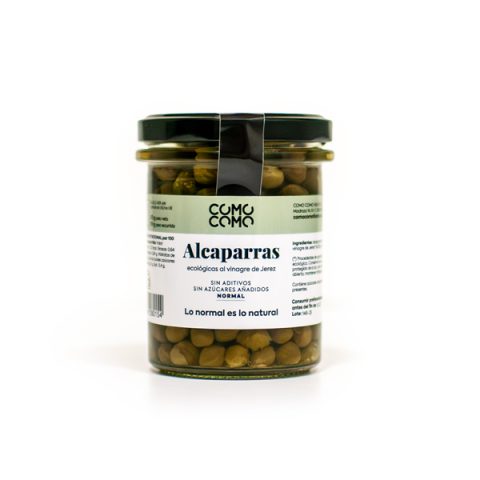 Alcaparras ecológicas con vinagre de Jerez