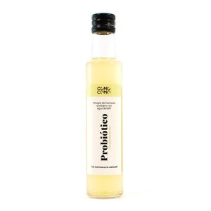 Vinagre de manzana ecológico con agua de kéfir sin pasteurizar