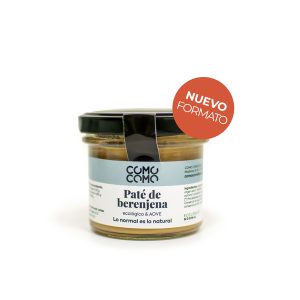 Paté de berenjena ecológico