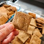Crackers de trigo sarraceno con semillas de calabaza
