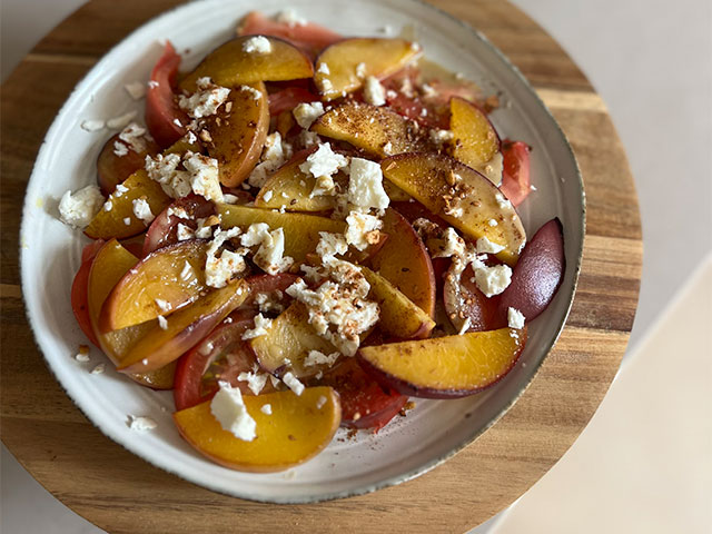 Ensalada-Tomate-Melocoton