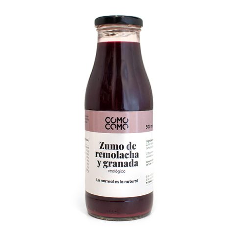 Suc de remolatxa i magrana ecològic 500 ml